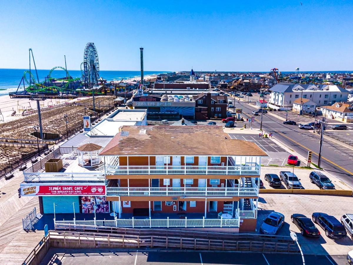 Boardwalk Hotel Charlee & Apartments Beach Hotel Oceanfront Seaside Heights Exterior foto